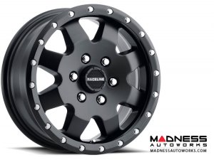 Jeep Custom Wheels (1) - Raceline - 935B - 16"x8" - Defender Black